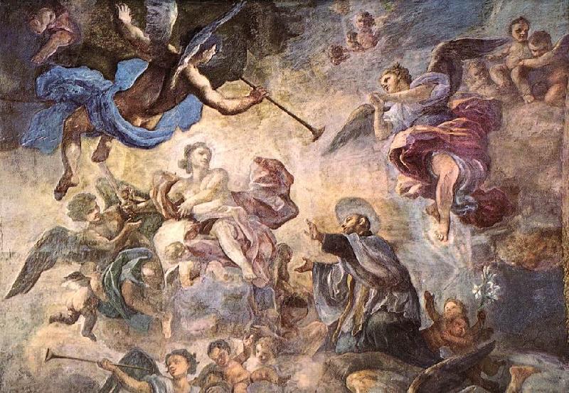 Francesco Solimena Saint Cajetan Appeasing Divine Anger oil painting image